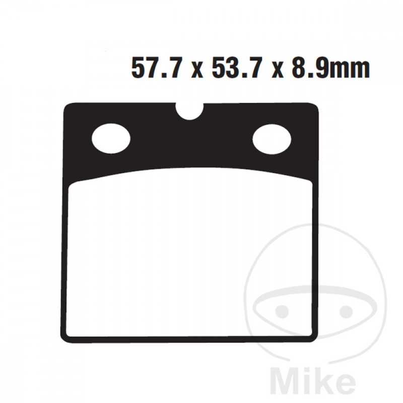 EBC Semi-sintered brake pads V 737.00.69