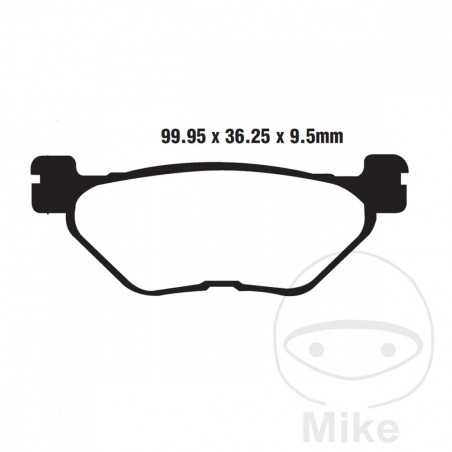 EBC Pastillas de freno semi-sinterizadas V 737.00.73