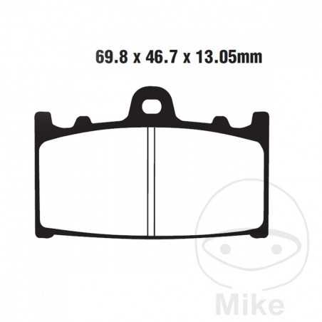 EBC Pastillas de freno semi-sinterizadas V 737.00.74