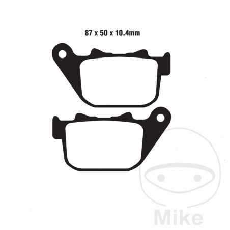 EBC Semi-sintered brake pads V ALTN: 7870285 737.00.77