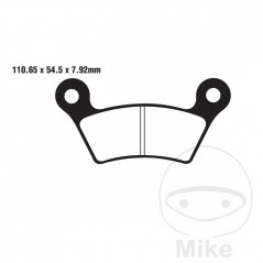 EBC Semi-sintered brake pads V 737.00.84