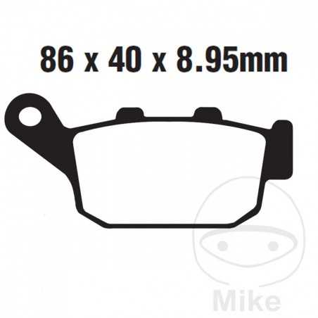 EBC Semi-sintered brake pads V 737.00.86