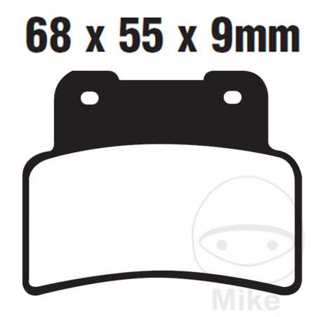 EBC SINTERED BRAKE PADS HH SCOOTER 737.01.11