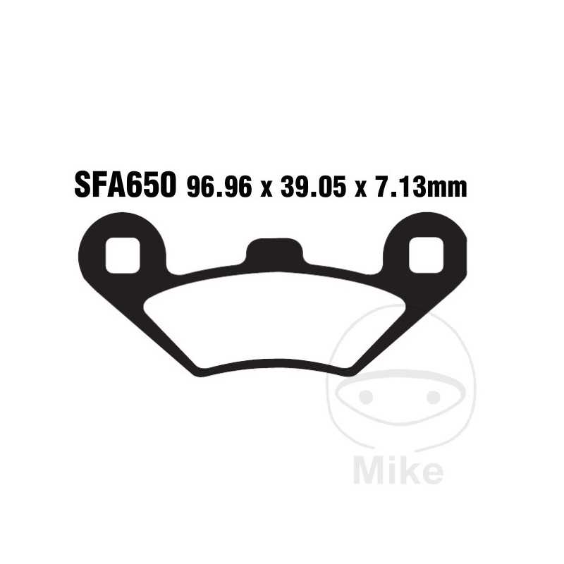EBC Standard brake pads SCOOTER 737.01.04