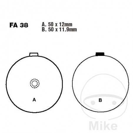 EBC Standard brake pads ALTN: 7871338 732.62.91