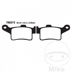 EBC SINTERED BRAKE PADS HH 737.01.75