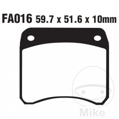 EBC SINTERED BRAKE PADS GPFAX 737.01.84