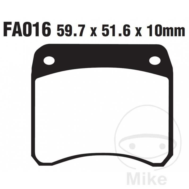 EBC SINTERED BRAKE PADS GPFAX 737.01.84