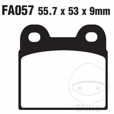 EBC Semi-sintered brake pads V 737.01.92