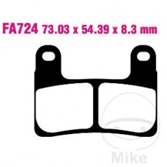 EBC SINTERED BRAKE PADS GPFAX ALTN: 7870307 737.02.23