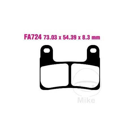 EBC SINTERED BRAKE PADS GPFAX ALTN: 7870307 737.02.23