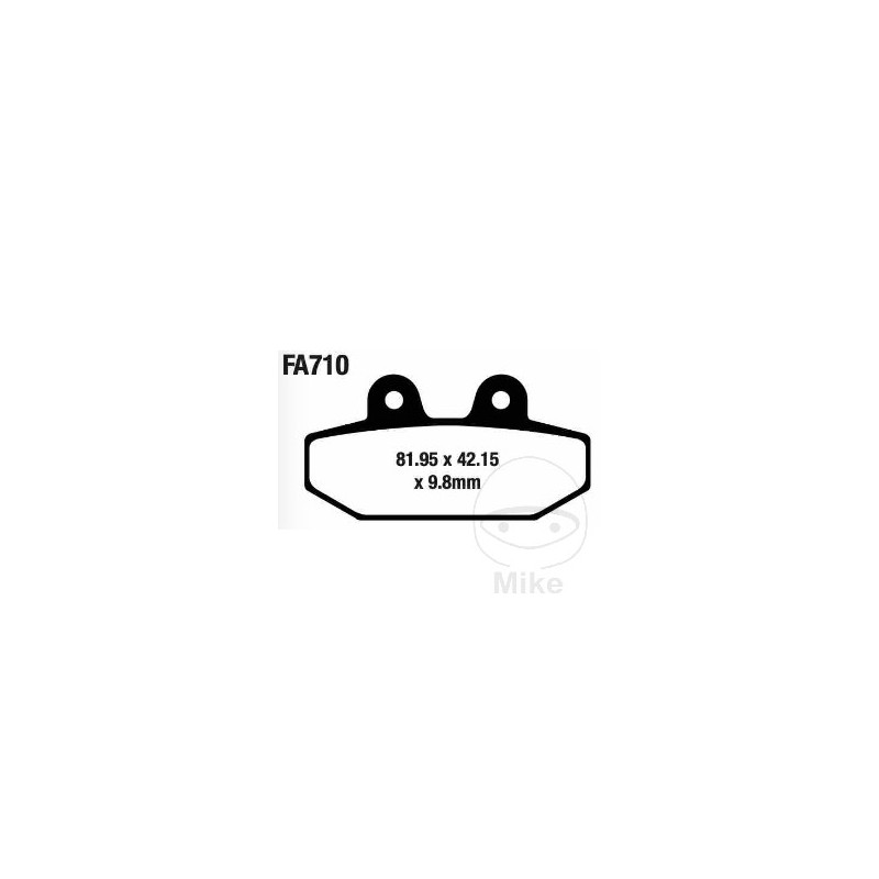 EBC SINTERED BRAKE PADS HH ALTN: 7870312 737.02.19