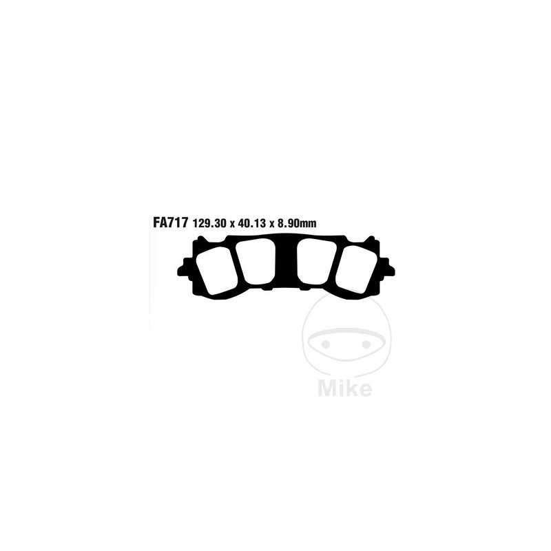 EBC SINTERED BRAKE PADS HH 737.02.29