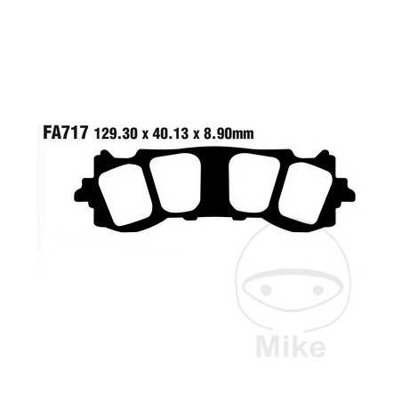 EBC SINTERED BRAKE PADS HH 737.02.29