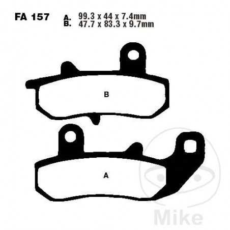 EBC Standard brake pads ALTN: 7870462 737.45.31