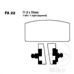 EBC Standard brake pads ALTN: 7871247 732.65.98