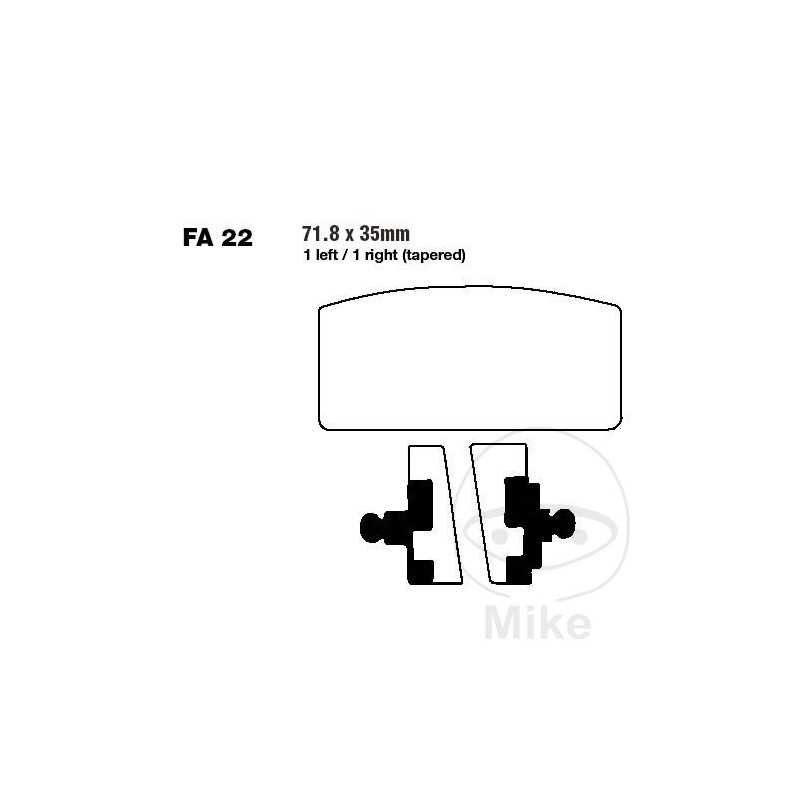 EBC Standard brake pads ALTN: 7871247 732.65.98