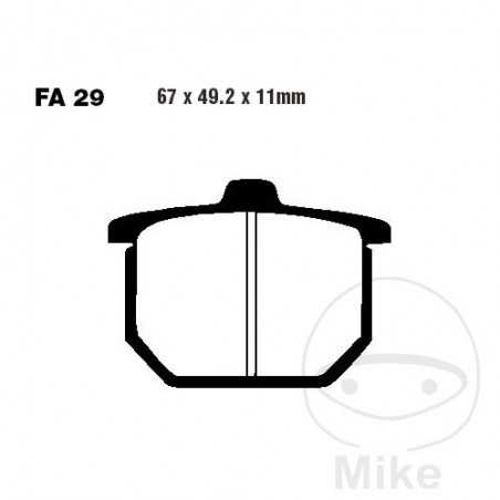 EBC Standard brake pads ALTN: 7870991 732.61.35