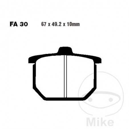 EBC Standard brake pads ALTN: 7870991 732.61.27