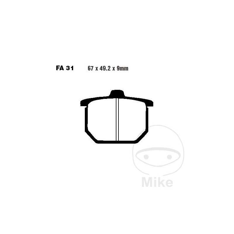 EBC Standard brake pads ALTN: 7870991 732.66.30
