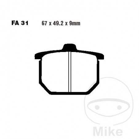 EBC Standard brake pads ALTN: 7870991 732.66.30