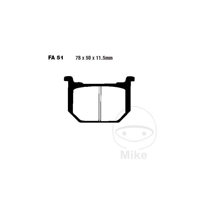 EBC Standard brake pads ALTN: 7871429 732.65.56