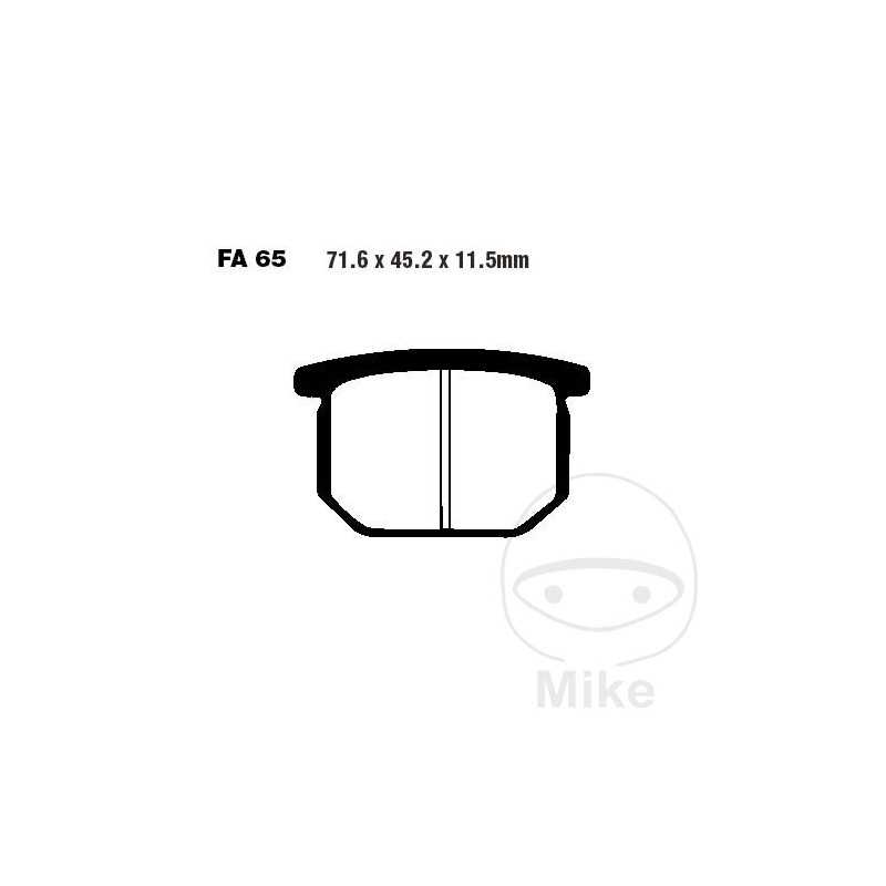 EBC Standard brake pads ALTN: 7871387 732.65.49