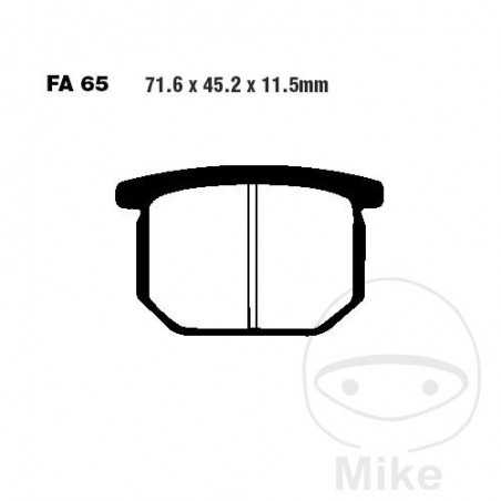 EBC Pastillas de freno estándar ALTN: 7871387 732.65.49