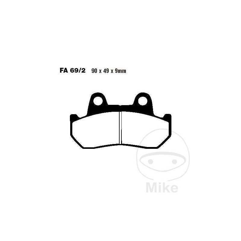 EBC Standard brake pads ALTN: 7871056 732.68.46