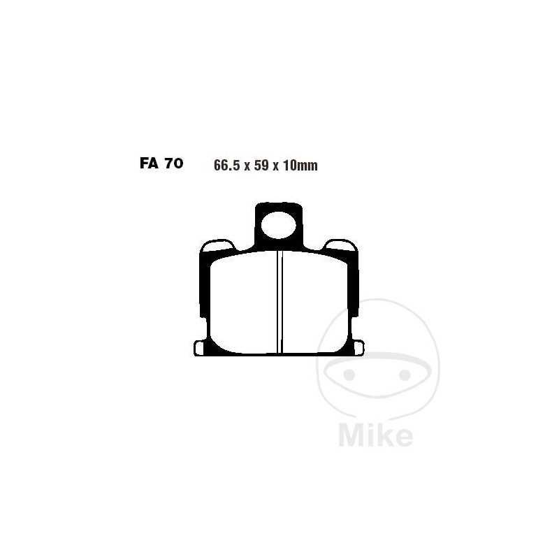 EBC Standard brake pads ALTN: 7871197 732.67.96