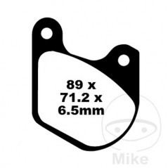 EBC Semi-sintered brake pads V 737.70.20