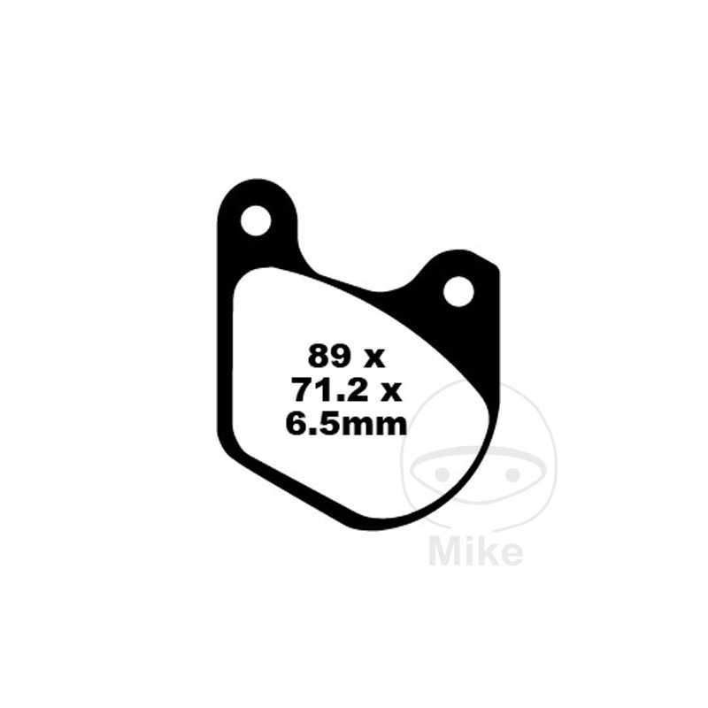 EBC Semi-sintered brake pads V 737.70.20