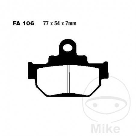 EBC Standard brake pads ALTN: 7871601 732.84.87