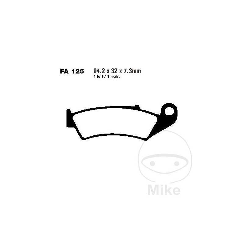 EBC Standard brake pads ALTN: 7871858 737.07.11