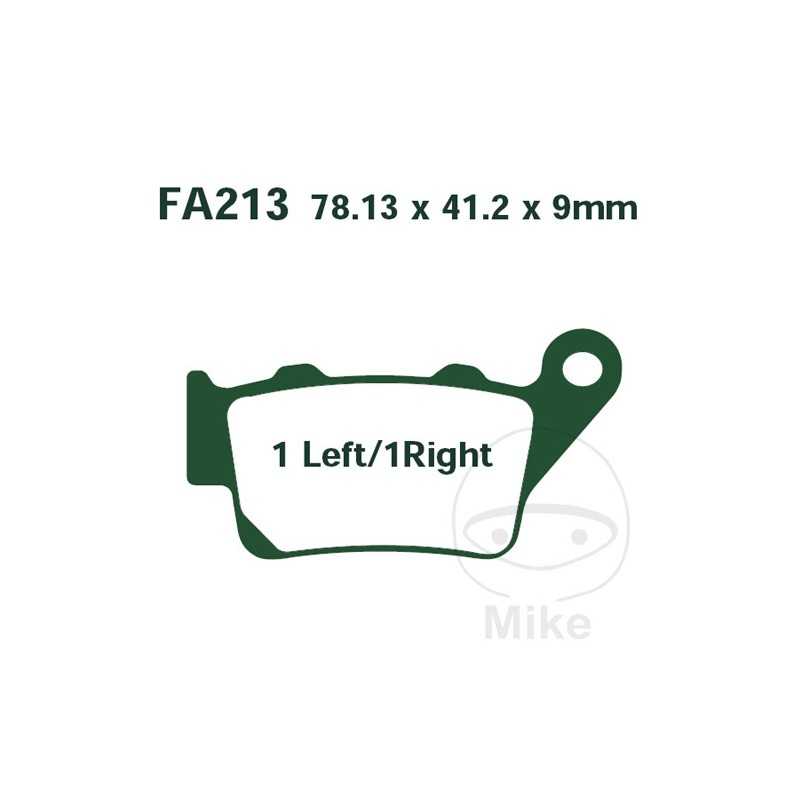 EBC Semi-sintered brake pads V 737.70.44