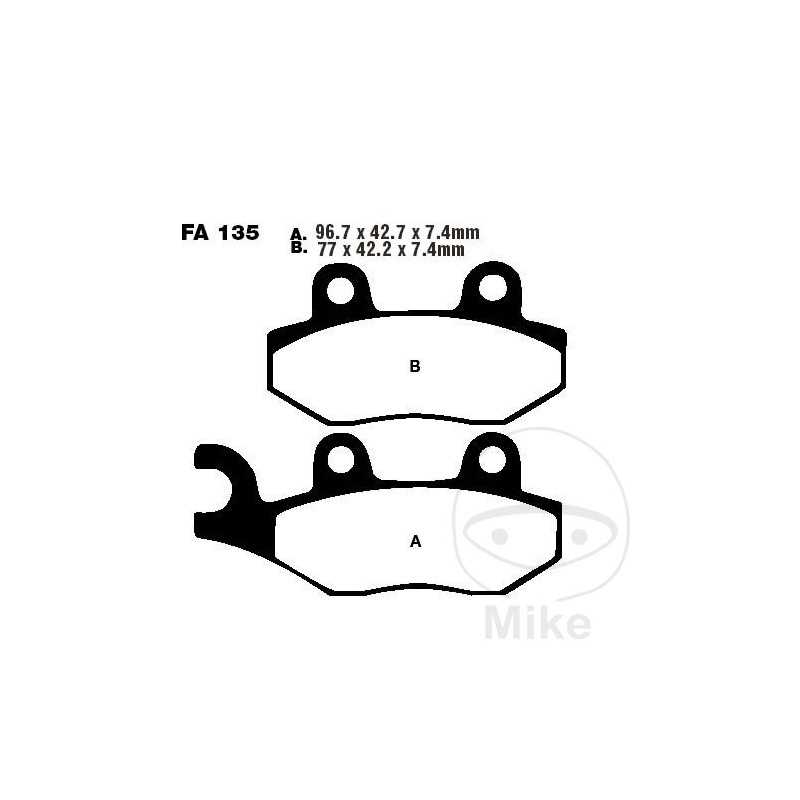 EBC Standard brake pads ALTN: 7871924 737.07.78