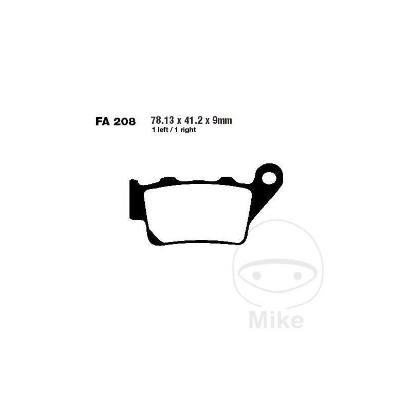 EBC Standard brake pads ALTN: 7870595 737.75.42