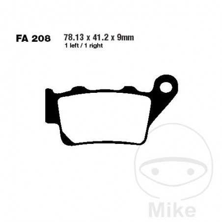 EBC Standard brake pads ALTN: 7870595 737.75.42