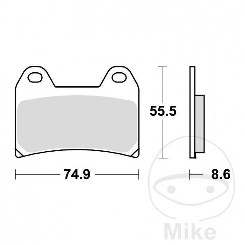 TRW Standard brake pads ALTN: 7379167 787.31.93