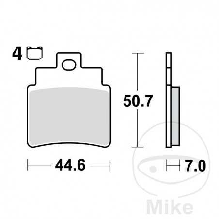 TRW Pastillas de freno estándar ALTN: 7370158 787.38.62