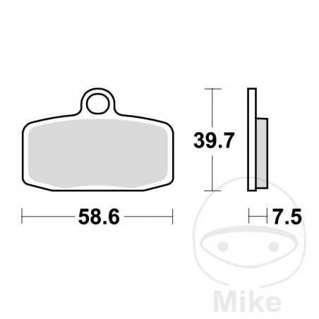 TRW PASTILLAS DE FRENO SINTERIZADAS SI ALTN: 7376901 787.00.77