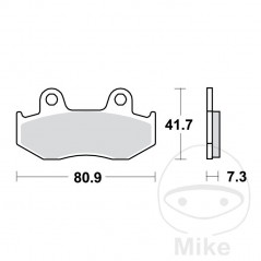 TRW Standard brake pads ALTN: 7326978 787.10.31