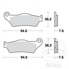 TRW Pastillas de freno estándar OFFROAD ALTN: 7320521 787.53.96