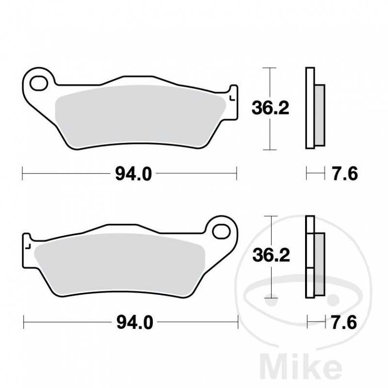 TRW Pastillas de freno estándar OFFROAD ALTN: 7320521 787.53.96