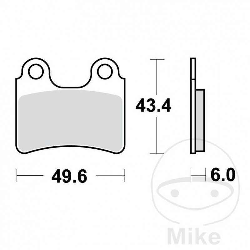 TRW Standard brake pads ALTN: 7323264 787.11.00