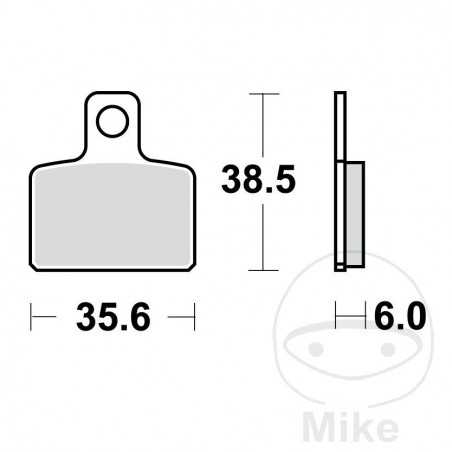 TRW Standard brake pads ALTN: 7323272 787.11.01