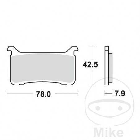 TRW Pastillas de freno carbono CRQ ALTN: 7320122 787.01.78