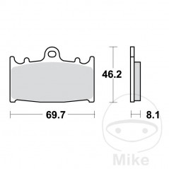 TRW Standard brake pads ALTN: 7374549 787.23.36