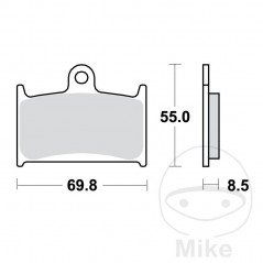 TRW Standard brake pads ALTN: 7372402 787.20.21
