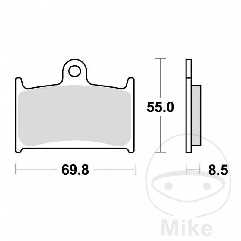 TRW Standard brake pads ALTN: 7372402 787.20.21